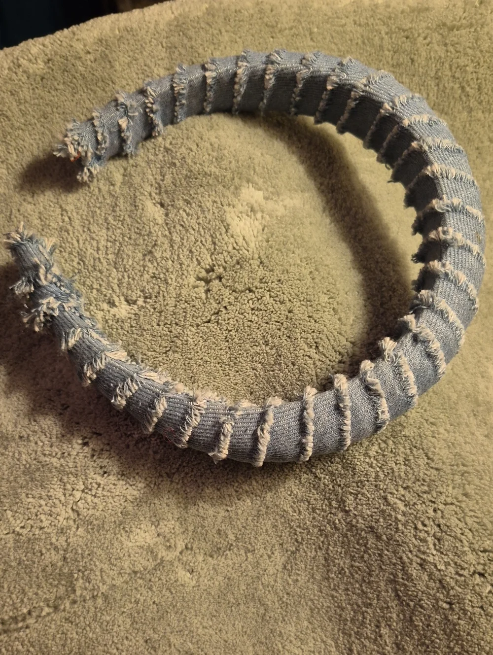 Denim Light Wash Blue Headband